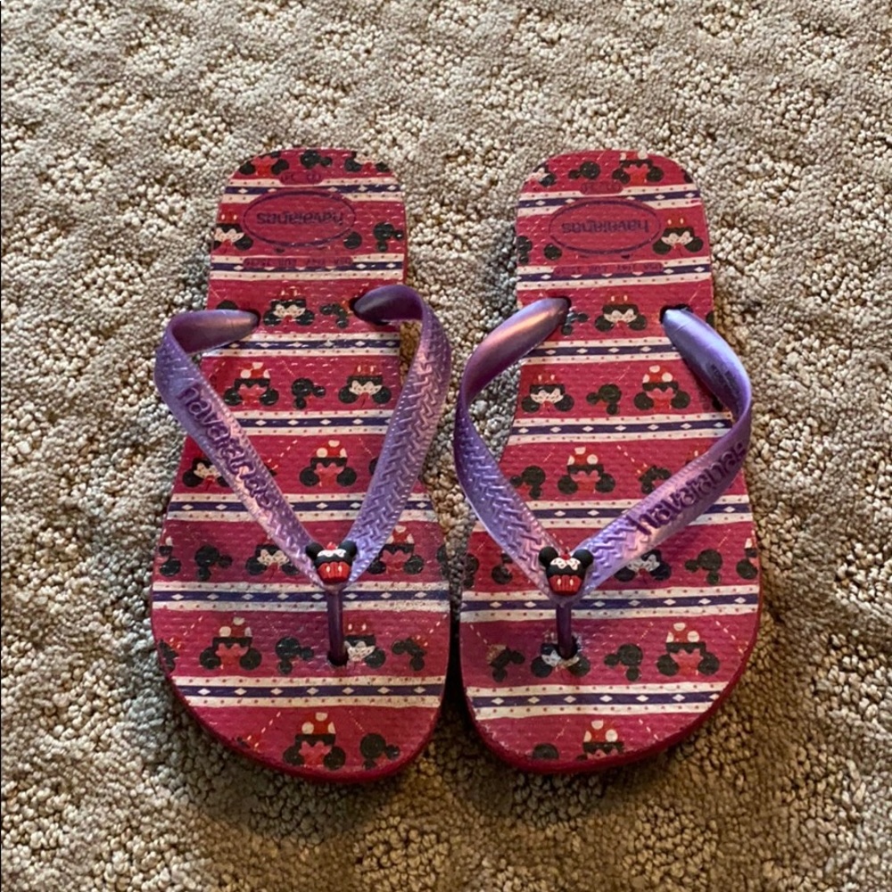 Girls Havaianas Minny mouse